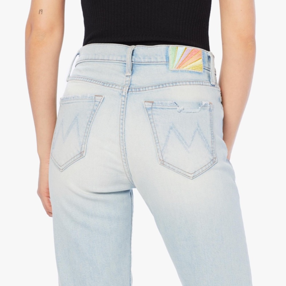MOTHER The Tomcat Hella Hot High Rise Jeans